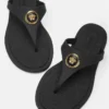 Alia Rubber Flat Sandals