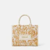 Athena Small Raffia Tote