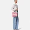 Athena Small Raffia Tote