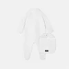 Baby Embroidered Cotton-Jersey Sleepsuit Set