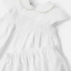 Baby Embroidered Cotton-Poplin Dress Set