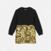 Baby Printed Cotton-Jersey Twill Sweatshirt Dress