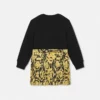 Baby Printed Cotton-Jersey Twill Sweatshirt Dress