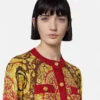 Barocco Silk Knit Cardigan