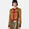 Barocco Silk Knit Cardigan