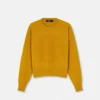 Cashmere-Blend Medusa Knit Sweater