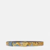 Cheetah Foulard La Medusa Leather Belt 3 cm