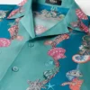 Coral Theatre Silk Shirt