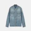 Denim Zip Overshirt