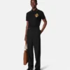 Embroidered Architectural Baroque Polo Shirt