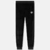 Embroidered Chenille Sweatpants