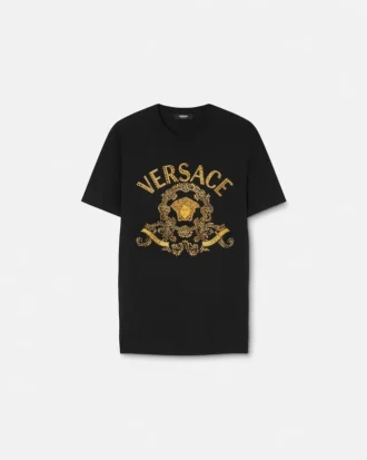 Embroidered Cotton-Jersey Slim T-Shirt