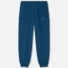 Embroidered Cotton-Jersey Sweatpants