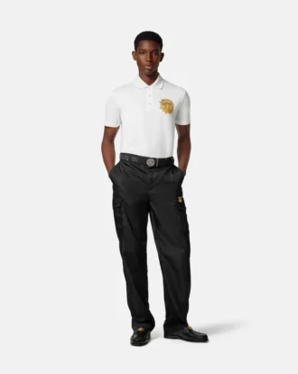 Embroidered Cotton Piqu&eacute; Polo