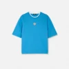 Embroidered Medusa Boxy T-Shirt