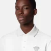 Embroidered Medusa Polo Shirt