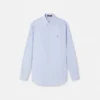 Embroidered Medusa Striped Shirt