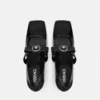 Gianni Ribbon Patent Block Pumps 55 mm