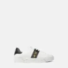 Greca Embellished Nylon Sneakers