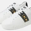 Greca Embellished Nylon Sneakers