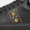 Greca Embellished Nylon Sneakers