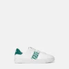 Greca Embroidered Nylon Sneakers