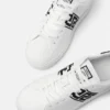 Greca Embroidered Nylon Sneakers