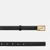 Greca Goddess Leather Belt 2 cm