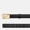 Greca Leather Belt 3 cm