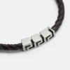 Greca Leather Bracelet