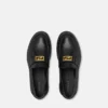 Greca Leather Loafers