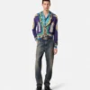Hall of Statues Silk Knit Shirt