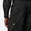 Jacquard Cotton Carpenter Pants
