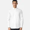 Jacquard Cotton-Poplin Shirt