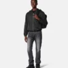 Jacquard Windbreaker Jacket