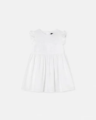 kids embroidered cotton poplin dress 1 1 330x413 - Kids Embroidered Cotton-Poplin Dress