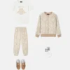 Kids Jacquard Cotton-Jersey Sweatpants