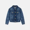 Kids Lasered Denim Blouson