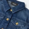 Kids Lasered Denim Blouson