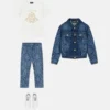 Kids Lasered Skinny Jeans