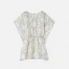 Kids Printed Cotton Cover-Up Dress