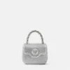 La Medusa Embellished Satin Mini Bag