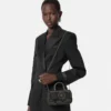 La Medusa Embellished Satin Mini Bag