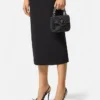 La Medusa Embellished Satin Mini Bag