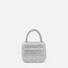 La Medusa Embellished Satin Mini Bag