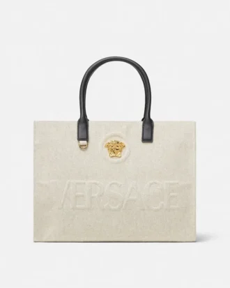 La Medusa Large Canvas Tote