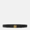 La Medusa Leather Belt 3.5 cm
