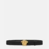 La Medusa Leather Belt  4 cm