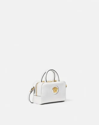 La Medusa Leather Mini Boston Bag