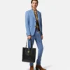 La Medusa Leather Tote